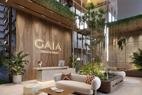 Gaia Brookside Forest Apartments the lounge